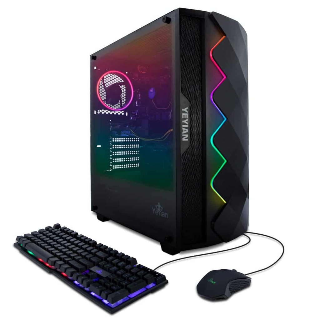 Pc  Gamer Yeyian Shoge-x01- Core I5-10400f/8g Ddr4 /ssd 512/gtx1660s/550w/wi-fi/w11 H