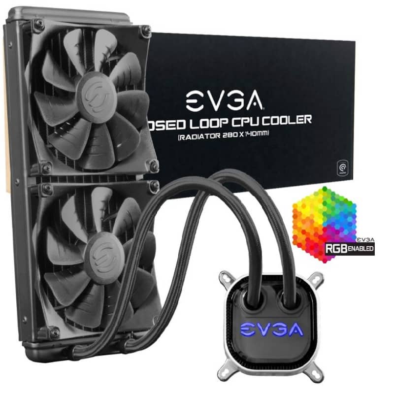 Enfriamiento                                                                                                                                                                                                                                                                                                                                                                                                                                                                                                                                                                                                                                                                                                                                                                                                                                                              Liquido EVGA 400-hy-cl28-v1 Clc 280mm Rbg Led 2 Ventilado