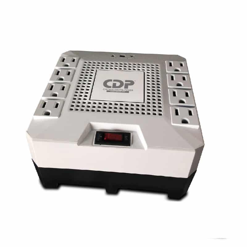 Regulador Marca Cdp Mod R-avr1808 1800va/1000w 8 Contactos (r-avr1808)