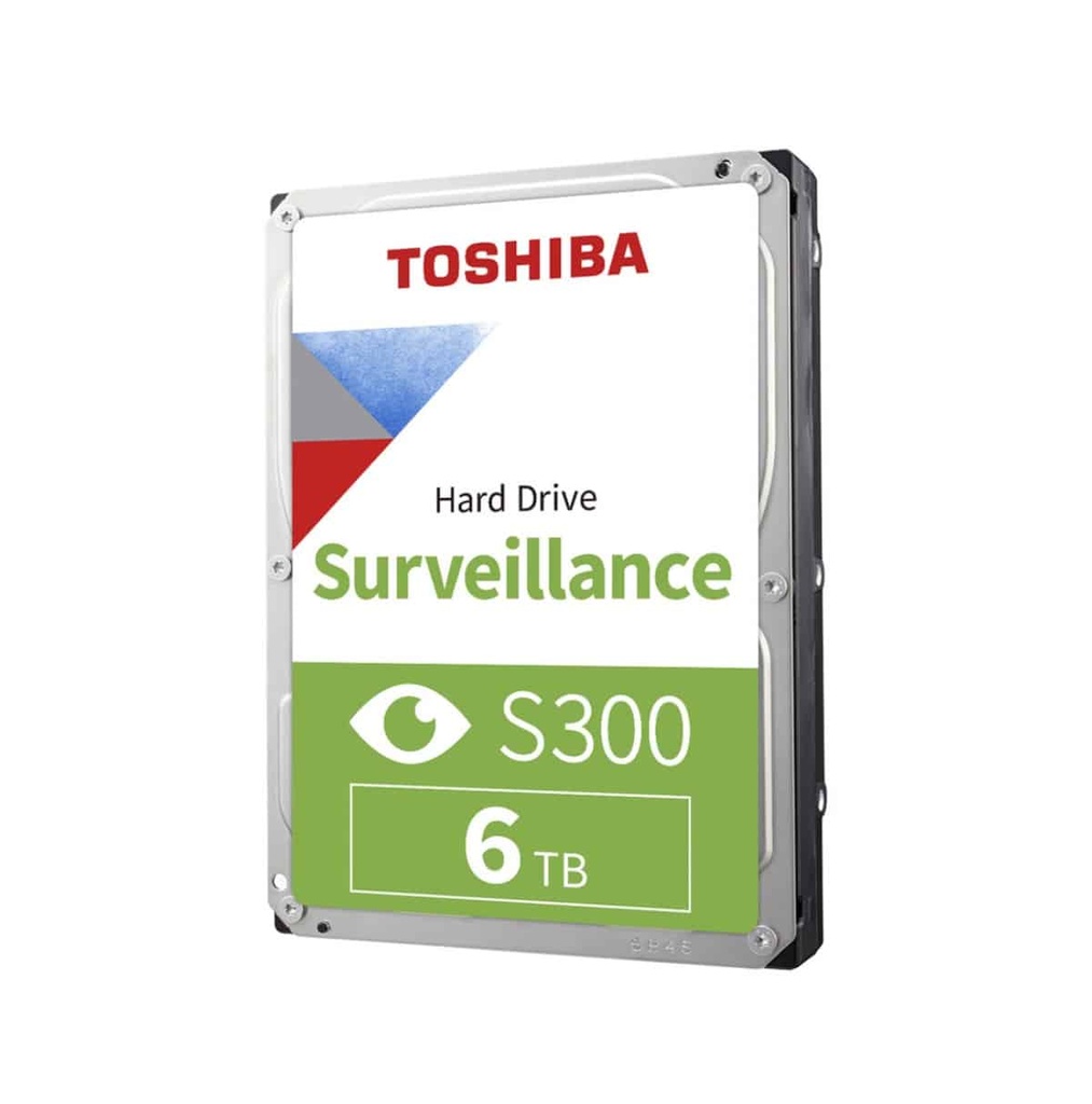 Disco Duro Interno Toshiba S300 6tb 3.5" Sata 5400rpm Cctv 64cam Bulk (hdwt860uzsva)