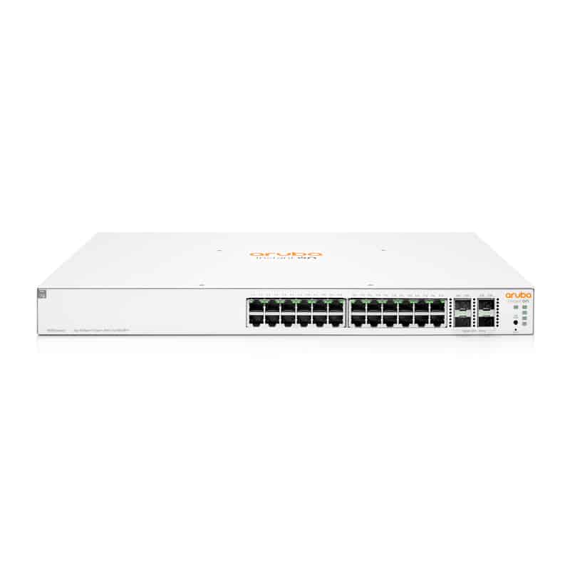 Switch Aruba 24 Ptos Giga 4 Ptos Spf 128gbits Adm (jl683b)