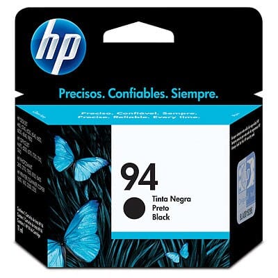 Cartucho                                                                                                                                                                                         Hp 94 Negro Para 1610v /2350/8150xi/100/h470wbt (c8765wl)