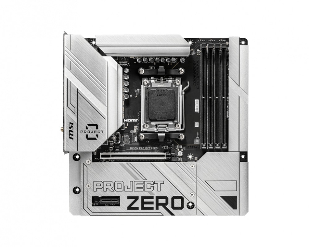 Tarjeta Madre Msi Am5 Ddr5 4x 256 Matx Hdmi Wifi (b650m Project Zero)