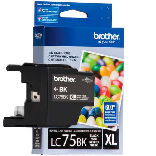 Cartucho                                                                                                                                                                                                                                                                                                                                                                                                                                                                                                                                                                                                                                                                                                                                                                                                                           Negro Brother Lc75bk 600 Pag. Mfcj5910dw/mfcj6510dw/mfcj6710d