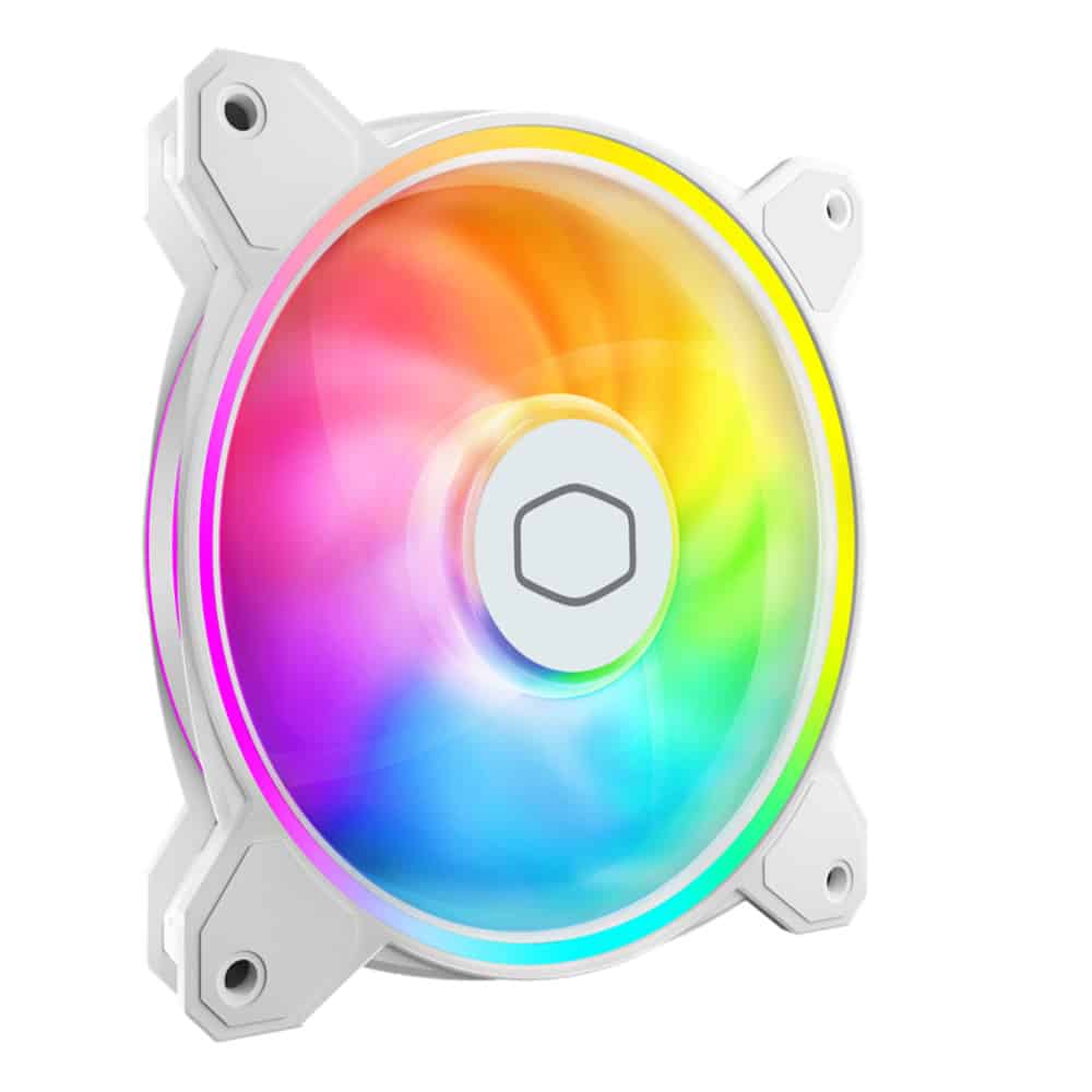 Ventilador Cooler Master Mf120 Halo Blanco Mfl-b2dw-21np2-r2