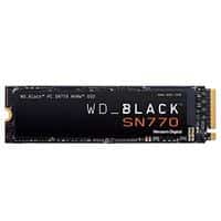 UNIDAD DE ESTADO SOLIDO SSD INTERNO WD BLACK SN770 2TB M.2 2280 NVME PCIE GEN4 LECT.5150MB/S ESCRIT.4850MB/S TBW120 WDS200T3X0E
