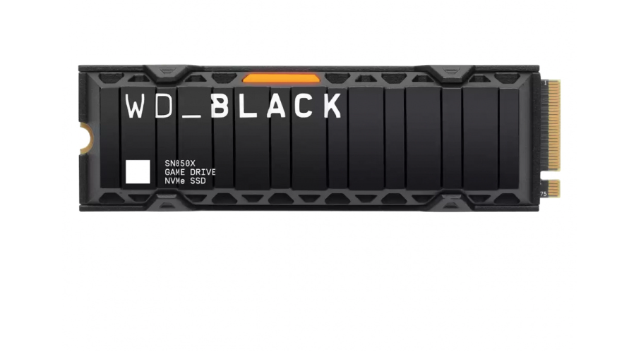 UNIDAD DE ESTADO SOLIDO SSD INTERNO WD BLACK SN850X 2TB M.2 2280 NVME PCIE GEN4 X4 LECT.7300MB/S ESCRIT.6600MB/S DISIPADOR WDS200T2XHE
