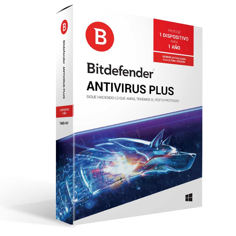 Bitdefender  Antivirus Plus 1yr 1usr (tmbd-401)