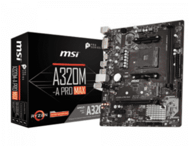 Tarjeta     Madre MSI A320m-a Pro AM4 (max 1pz Por Cliente)
