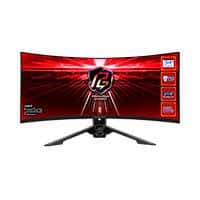 MONITOR GAMER ASROCK PHANTOM GAMING 34 CURVO RGB/ WQHD(3440X1440)1500R/165 HZ/1MS(MPRT)/2 X HDMI 2.0/1 DISPLAYPORT 1.4/POLICROMO RGB/ANTENA WIFI/AMD FREESYN PREMIUM/VESA DISPLAYHDR 400/1 USB C PARA P