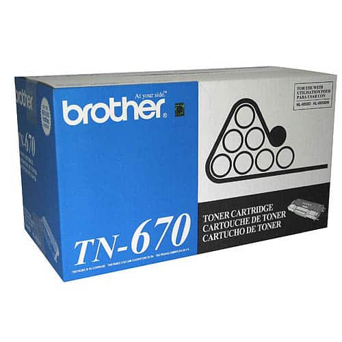 Toner Brother Tn670 Negro 7,500 Paginas P/hl6050d