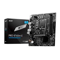 MB MSI B760 INTEL S-1700 14A/13A/12A GEN/4X DDR5 4800/1XDP/HDMI/M.2/4X USB3.2/USB-C/ATX/GAMA MEDIA/RGB