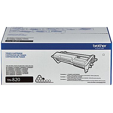 Toner  Brother Tn820 Negro 3,000 Pags/ Hll5100dn, Hll6200dw