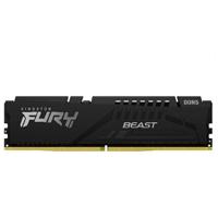 MEMORIA RAM KINGSTON DIMM DDR5 32GB (2X16GB) 5200MT/S FURY BEAST BLACK EXPO CL36 288PIN 1.25V C/DISIPADOR DE CALOR P/PC/GAMER/ALTO RENDIMIENTO (KF552C36BBEK2-32)