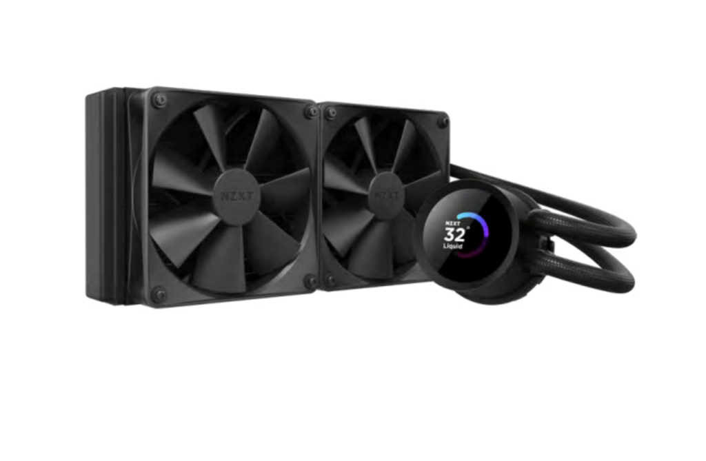 DISIPADOR DE ENFRIAMIENTO LIQUIDO NZXT KRAKEN 240/ NEGRO /2X 120MM,500-1800RPM/ GAMING