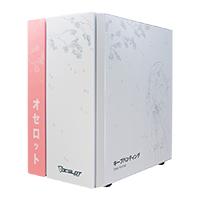 GABINETE OCELOT GAMING MICRO ATX, FRONTAL LISO, CRISTAL TEMPLADO LATERAL, COLOR ROSA