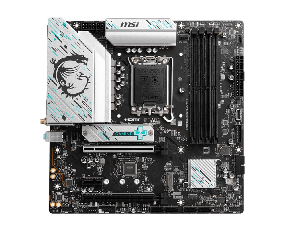Tarjeta Madre Msi Ddr5 Intel Soc1700 M.2 (b760m Gaming Plus Wifi) (pue)