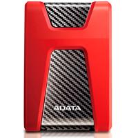 DISCO DURO EXTERNO ADATA HD650 1TB PORTATIL 2.5 USB 3.2 WINDOWS MAC LINUX CONTRAGOLPES COLOR ROJO