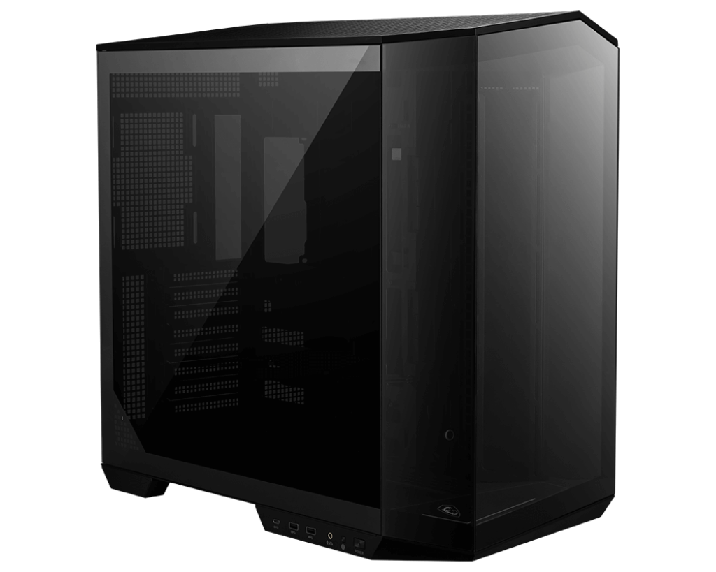 Gabinete MSI MAG PANO 100L PZ, Midi-Tower, ATX/Micro-ATX/Mini-ITX, USB 3.0, sin Fuente, sin Ventiladores Instalados, Negro