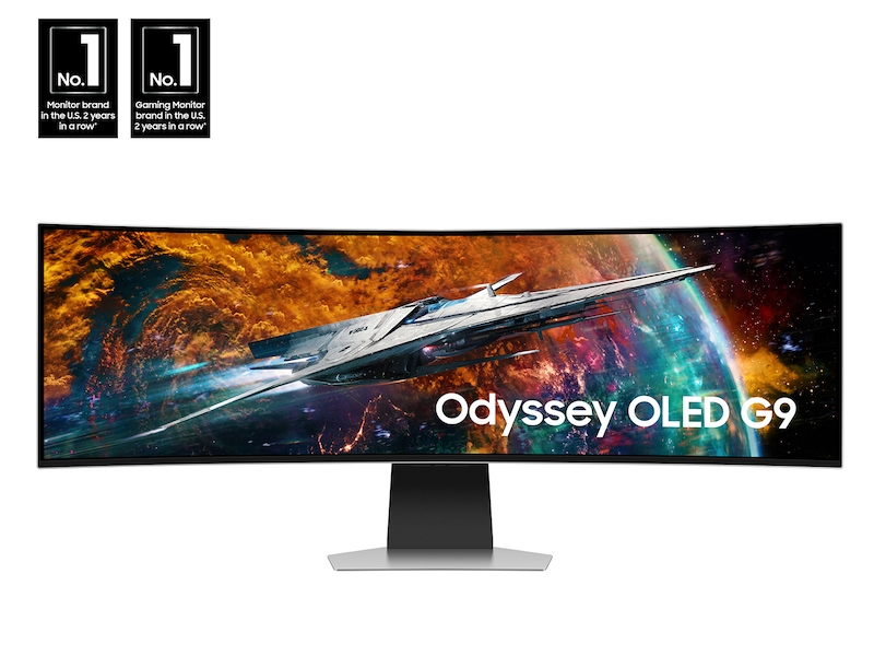 Monitor Samsung 49" Odyssey Oled G9 G95c Dqhd 240hz/0.03ms Neo Quantum Pro G-sync/freesync Premium