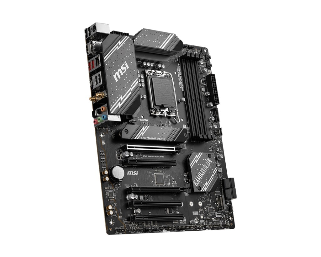 Tarjeta Madre Msi Ddr5 Intel Soc1700 M.2 (b760 Gaming Plus Wifi)