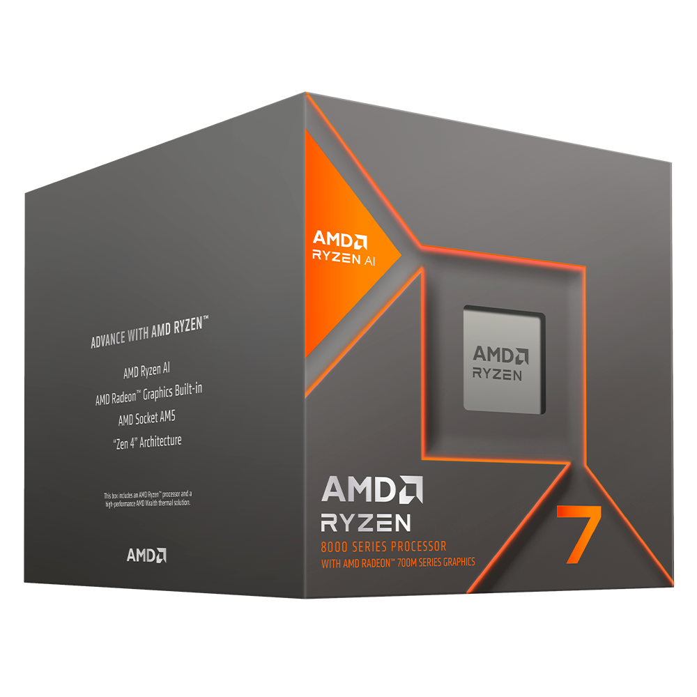 Cpu Amd Ryzen 7 8700g 8core, 16mb, 4.2ghz, Am5
