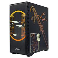 Gabinete Ocelot Gaming Edicion Especial Yellow Thunder / Tower / Eatx, Atx, M-atx, Itx / Panel