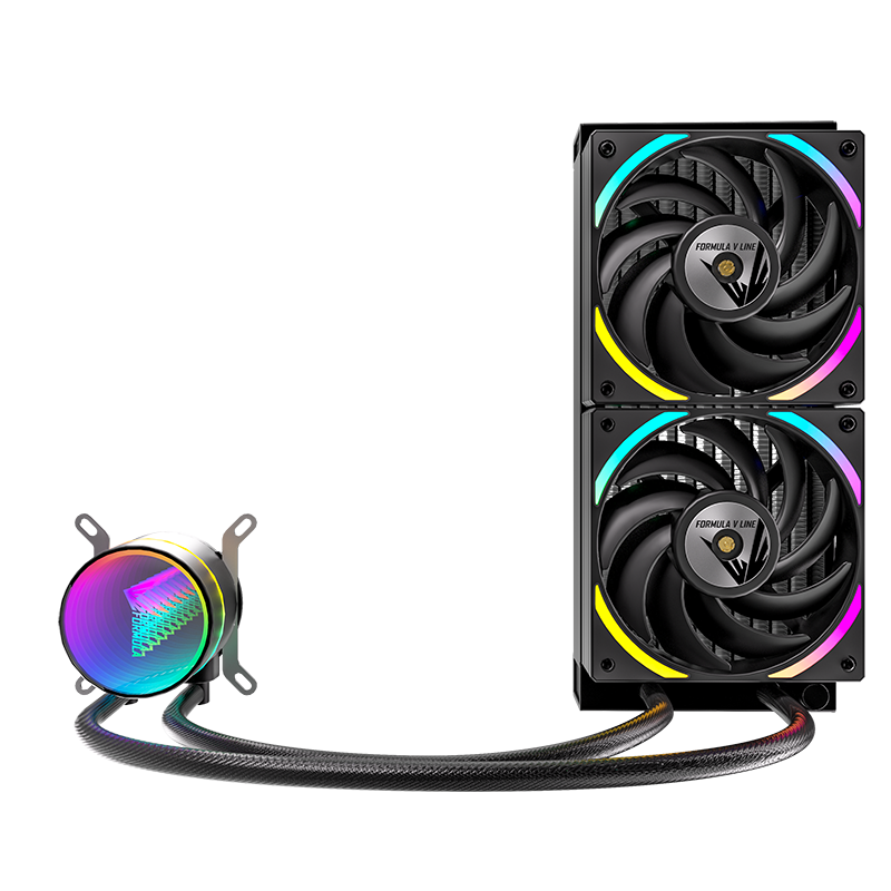 Enfriamiento Liquido Formula Oasis L240 Black 240mm Argb 600-2000rpm
