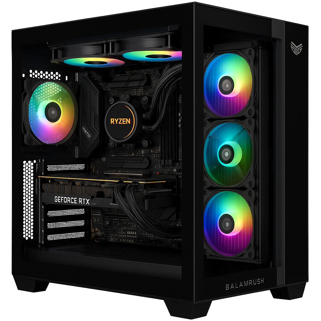 Computadora Flexone AI Ultra AMD Ryzen 9 9950x3D 128gb Ddr5 4tb m.2 x870 Fuente 1300w 80 Plus WiFi Nvidia RTX 5090 32gb Windows 11 Pro+Soporte+Capacitacion IA