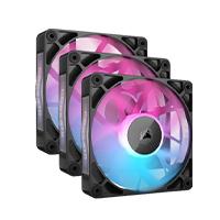 Ventilador Corsair Icue Link Rx120 Pwm /120mm/negro/gamer/kit Inicio Triple/rgb