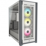 Gabinete Corsair Cue 5000x/ Blanco /semi- Torre/ Atx /cristal Templado/rgb /gamer Cc-9011213-ww