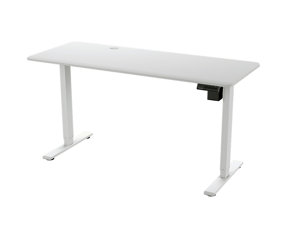 Escritorio Electrico Cougar Royal 150 Mossa White 1500x600x18 Mm Caja 1/2