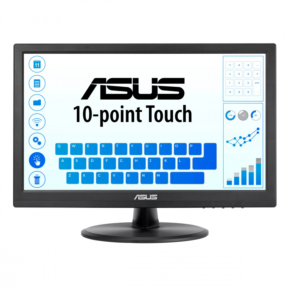 Monitor Touch Asus Vt168hr /15.6 /1366x768 /tr 5ms /hdmi /vga /vesa
