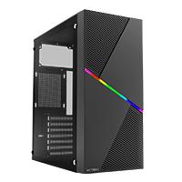 Gabinete Acteck Draco Gm450 / Media Torre / Atx, Micro Atx, Mini Itx / Fuente 500w / Panel Cristal