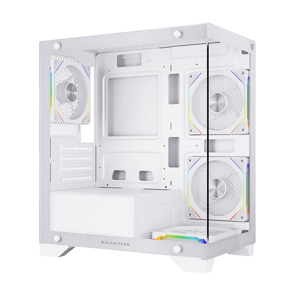 Gabinete Gamer Balam Rush Tank Perform 3600 / Mini Torre / M-atx - Itx / Iluminacion Argb /