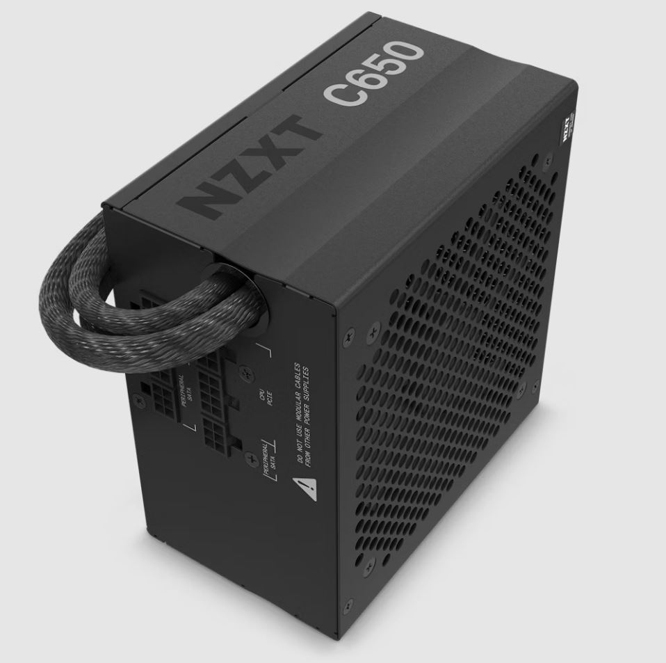 Fuente de Poder Nzxt C650 80 Plus Bronze Semi Modular Atx
