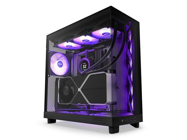 Gabinete Nzxt H6 Flow Rgb Negro Atx