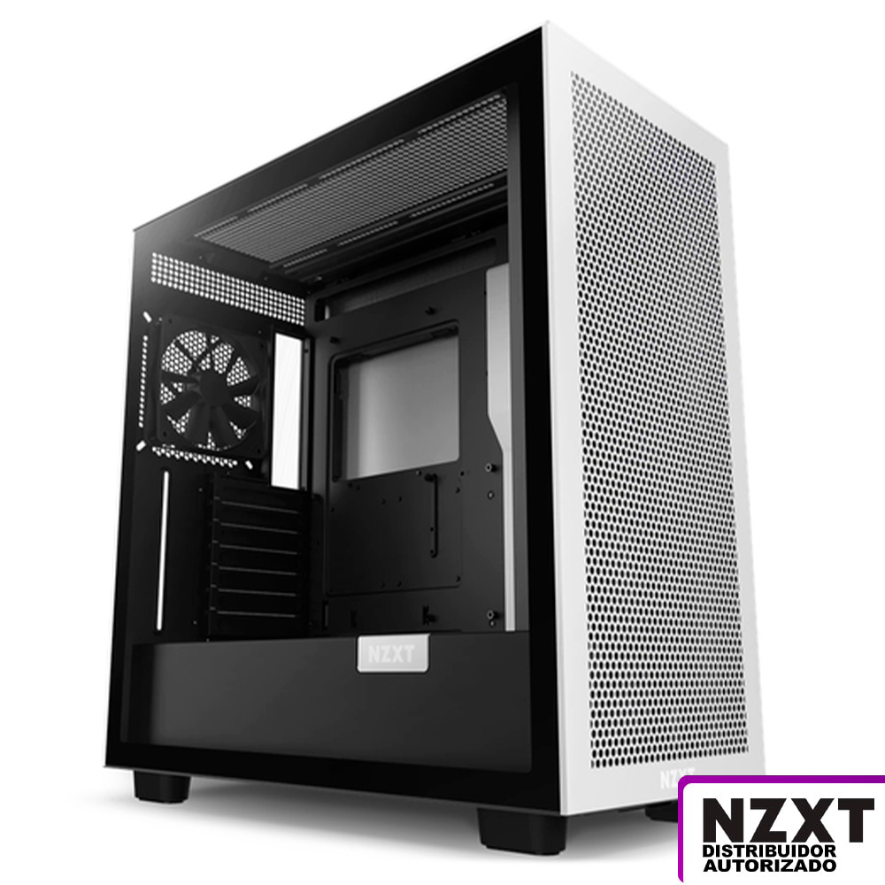 Gabinete Nzxt H7 Flow Blanco/negro, Atx