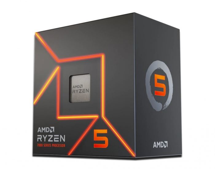 Procesador Amd Ryzen 5 7600 6core, 32mb, 3.8ghz, Am5