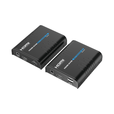Kit Extensor Kvm (hdmi Y Usb) Hasta 120 Metros / Resolución 1080p @ 60 Hz / Soporta Stp Y Utp Cat6 /  Soporta Switch Gigabit Para Control Kvm Múltiple / Soporta Hasta 253 Receptores / Transmite El Video Y Controla Tu Dvr Vía Usb
