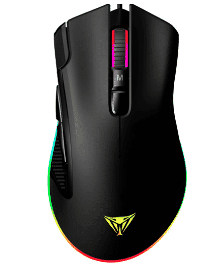 MOUSE PARA GAMING PATRIOT VIPER V550 RGB 10000DPI OPTICO 8 BOTONES PV550OUXK