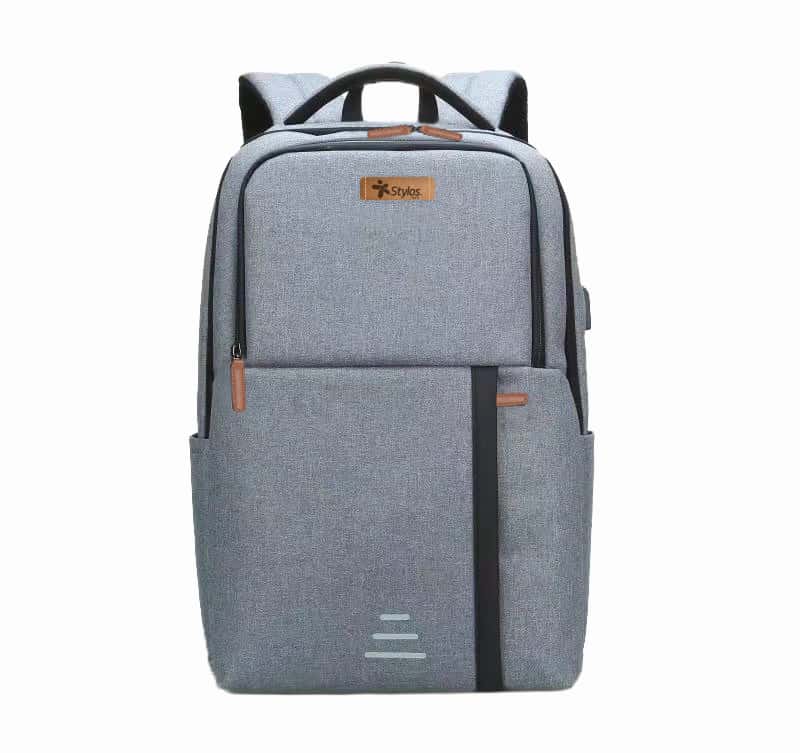 Mochila  Stylos Smart Plata 15.5 Waterproof (stabap2s)