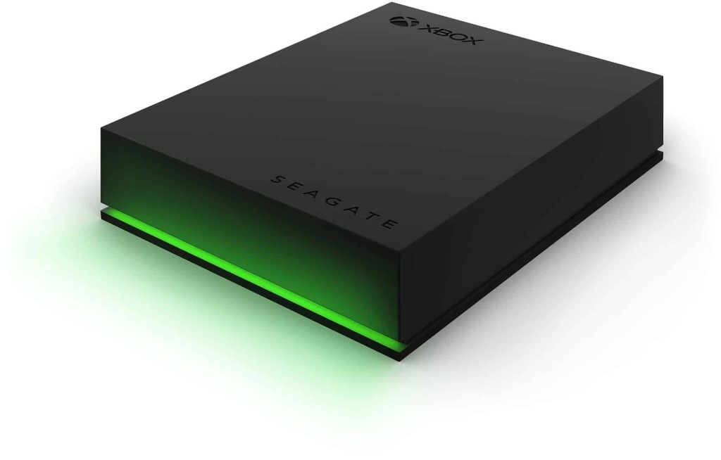 Disco Duro Externo Seagate Stkx4000402 4tb Usb 3.2 Negro Xbox Luz Led