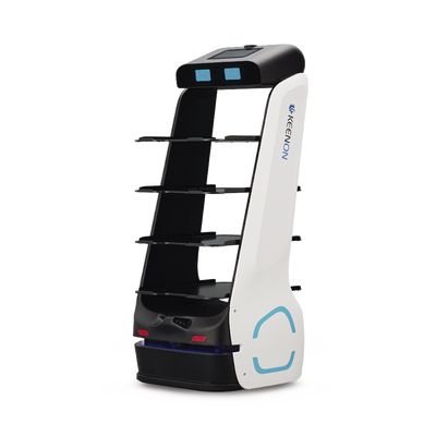 Robot Autonomo Para Servicio De Meseros Ubicado Por Slam (laser) / Mejora El Servicio Al Cliente / Soporta 10 Kgs Por Charola / Ideal Para Restaurantes, Cafeterias, Hospitales, Salones De Eventos, Etc...