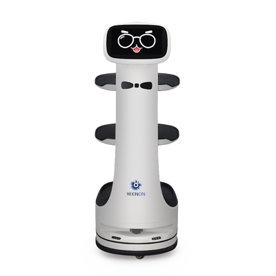 Robot Mesero O Repartidor T8ls /  Ubicado Por Sensor Láser / Sensor De Obstáculos / Navegación Fluida