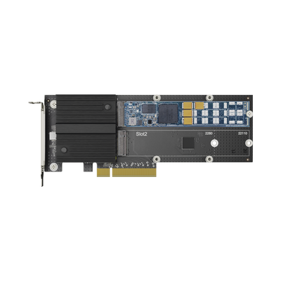 Tarjeta Adaptadora Ssd M.2 De Doble Ranura Para Aceleración De Caché