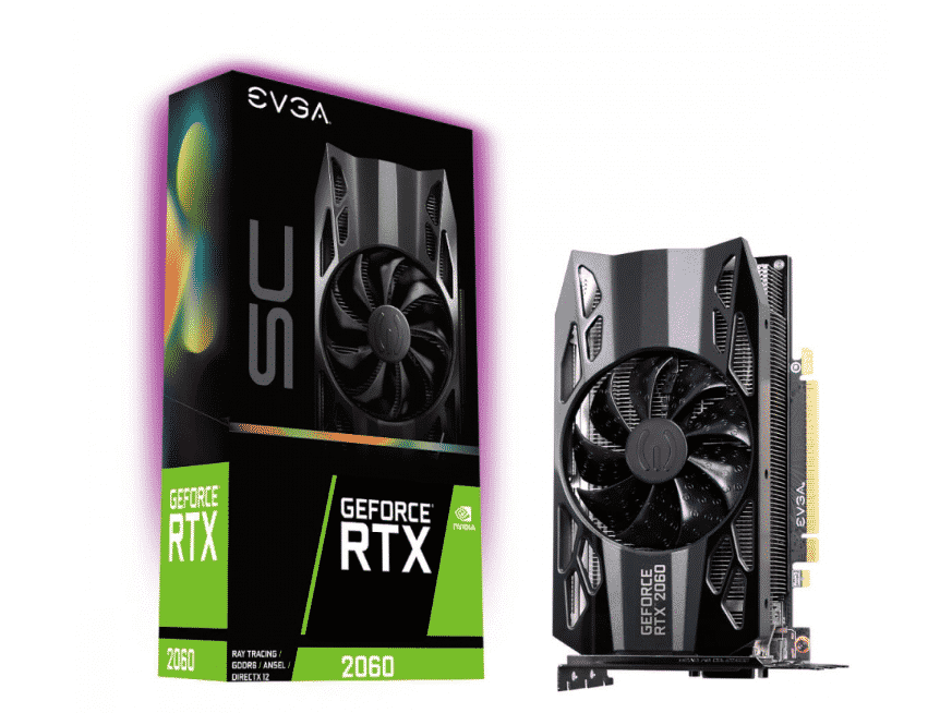 Tarjeta de Video EVGA NVIDIA GeForce RTX 2060 SC 6GB Gddr6  06G-P4-2062-KR