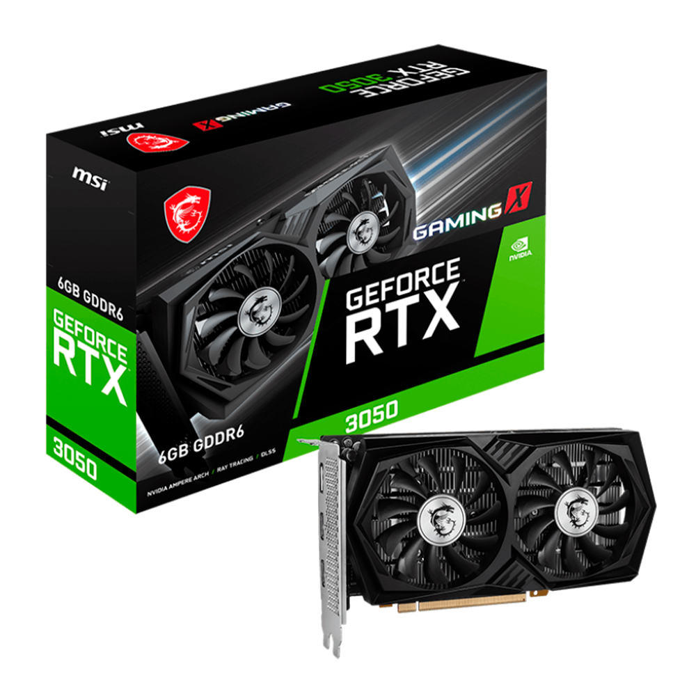 Tarjeta De Video Msi Geforce Rtx 3050 Gaming X 6g