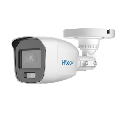 [colorvu] Bala Turbohd 2 Megapixel (1080p) / Imagen A Color 24/7 / Lente 2.8 Mm / Luz Blanca 20 Mts / Ip66 / Policarbonato / Microfono Integrado