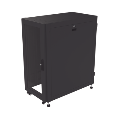 Gabinete Profesional Para Telecomunicaciones De 24ur, 600 Mm De Ancho X 1000 Mm De Profundidad, Se Envía El Gabinete Armado.